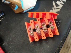 euro screw terminal domino secure box 3d print model - Mito3D