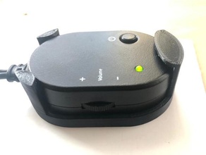 logitec speaker mount remote 3d print model - Mito3D