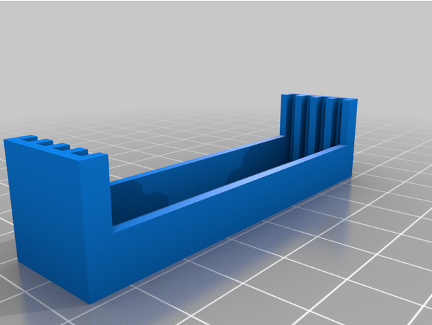 4x dimm rack - remix orignal ram ddr2 ddr3 ddr4 laptop memory organizer 3D print model - Mito3D