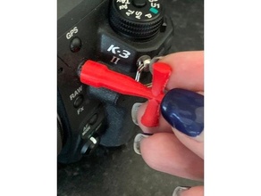 x sync flaş eşitleme İngiliz anahtarı araç kamera Pentax 3d print model - Mito3D