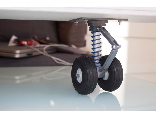 atterraggio Ingranaggio shock assorbitore 3D print model - Mito3D
