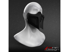 covit-19 noob-saibot inspired mask 3d print model - Mito3D