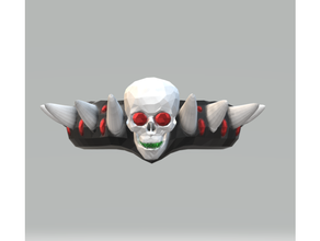 cranio corona dungeon draghi 3d print model - Mito3D