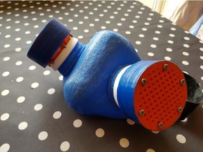 andy's respirator 3d print model - Mito3D