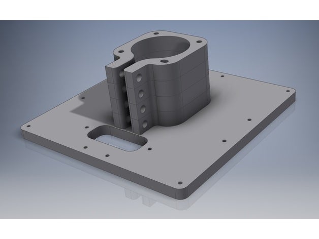 tool holder lowrider2 cnc 3D print model - Mito3D