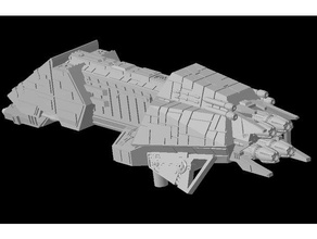 sw armata interceptoriv fregata Guerre stellari stella guerre 3d print model - Mito3D
