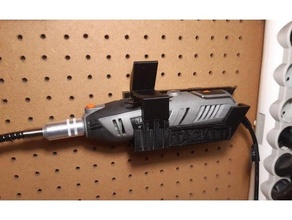 rotary tool holder tacklife wall mount 3d print model - Mito3D