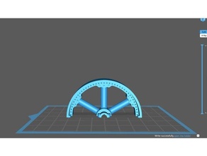 ho scale fly wheel 3d print model - Mito3D