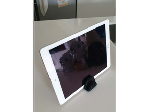 minimalista ipad tableta soporte estante 3d print model - Mito3D