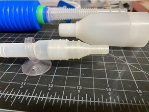 9mm acuario sifón boquilla extrusor 3d print model - Mito3D
