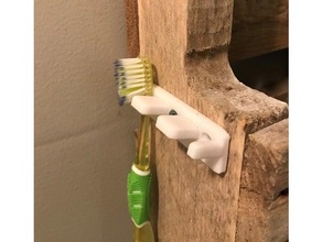 toothbrush holder support brosse dent 3d print model - Mito3D