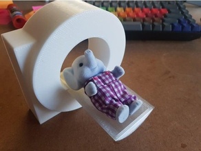 mri tarayıcı Sylvanian aileler patiska yaratıklar oyuncak bebekler ev hastane yaratık 3d print model - Mito3D