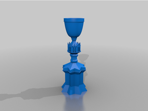 goblet architectural harrypotter harry potter hogwarts 3d print model - Mito3D