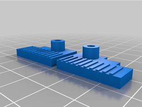 creator pro replicator duplicator x-axis carriage e3d v6 hot riemen mount 3d print model - Mito3D