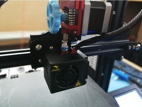 conversion ender 3 redrex aluminum bowden extruder direct direkt 3d print model - Mito3D