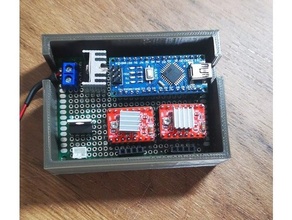 control box diy electronics pcb mount 3d print model - Mito3D