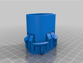 fixação mercedes resfriador 3d print model - Mito3D