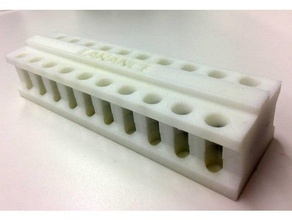 magnétique grille 15ml 2ml tubes biochimie chimie laboratoire protéine science 3d print model - Mito3D