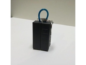 control cabinet key fob keychain keyfob 3d print model - Mito3D