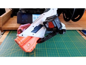 nerf laser ops pro punto alfa gopro montare blaster pistola mod 3d print model - Mito3D