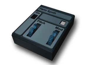Tonhöhe mod Rad Tastatur modular Musical Instrument Synth Synthesizer 3d print model - Mito3D