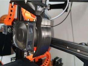 Ender 3 60mm Filament fter breit 3d print model - Mito3D
