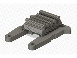 base suporte gopro demolição v3 avec entalhes 3d print model - Mito3D