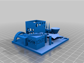 extrem Folter Prüfung fdm 3d Drucker 3d print model - Mito3D