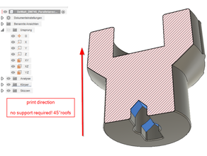 botão aperto torção paralelo cerca paralela Dewalt dw754 tabela círculo mesa ge dw745 3d print model - Mito3D
