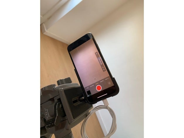 Stativ montieren iPhone xs 3D print model - Mito3D