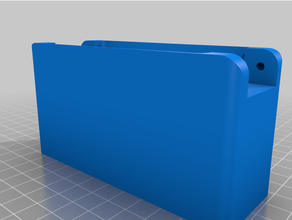 customized magnetic hinge material specimen box 3d print model - Mito3D