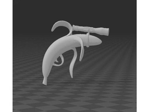 loaded banana scope - gubbins 3d print model - Mito3D