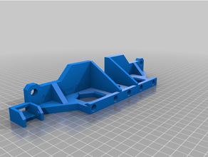 anet a8 frame brace support 3d print model - Mito3D