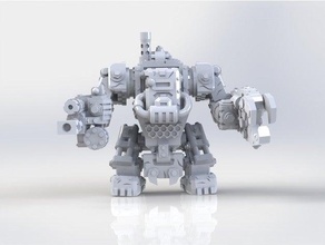orky robot 28mm 40k minyatür masaüstü Warhammer 3d print model - Mito3D