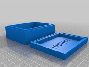 mtg plate forme boîte personnalisé lutin tribal 3d print model - Mito3D