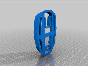 ironman cookie cutter 3d print model - Mito3D