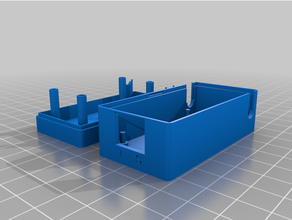 customized parametric 5v mechanical relay casrealy box v1e 3d print model - Mito3D