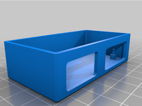 frambuesa pi 0 recinto caso funda fácil impresión retrojuegos retropie sencillo 3d print model - Mito3D