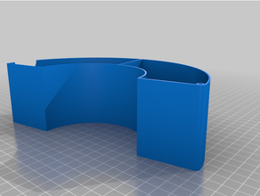 atómico 2 carrete cajón almacenamiento caja personalizado 3d print model - Mito3D