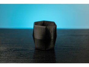 flower vase 3d pot printing 3d print model - Mito3D