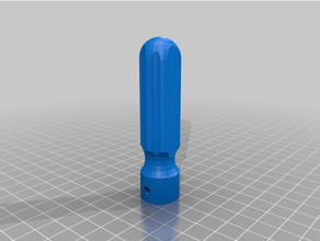 customized drill bit handlesmssk handle 3d print model - Mito3D