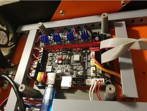btt skr 13 14 Turbo montieren 120mm Ventilator Adapter Bigtreetech skr13 skr14 3d print model - Mito3D