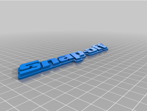 snap-off toolbox badge skookum 3d print model - Mito3D