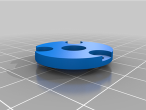 faucon jouets poussette roue assiette fermer clé 3d print model - Mito3D