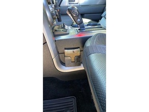 wallet holder car chevy dodge f150 mount raptor truck van 3d print model - Mito3D