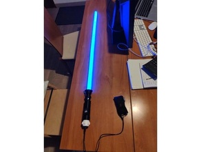 lightsaber leds arduino diy laser light lightsaber rgb sabre 3d print model - Mito3D