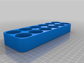 Zitadelle Farbe Lager Stapeln Tablett 3d print model - Mito3D