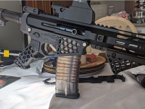 hexadécimal Couper ar 15 picatinny accessoires entretoise poignée hexagone pistolet Stock 3d print model - Mito3D