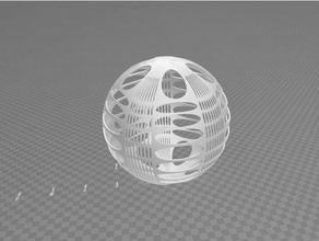 pattern ball 2020-04 3d print model - Mito3D