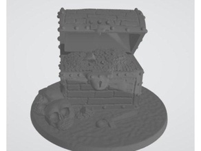 treasurechest dnd mini miniature prop dungeon 3d print model - Mito3D